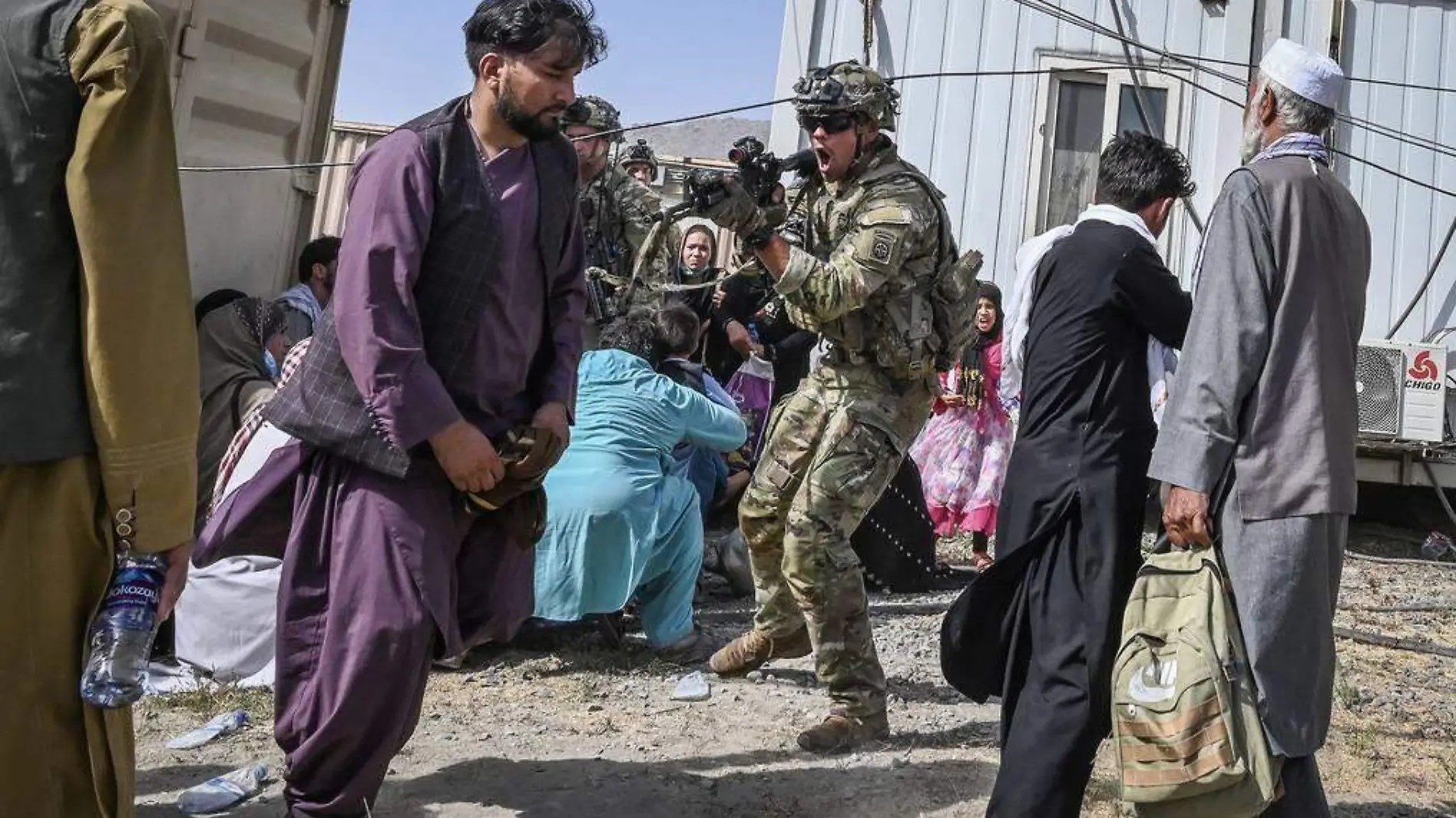 Pánico en Kabul-AFP